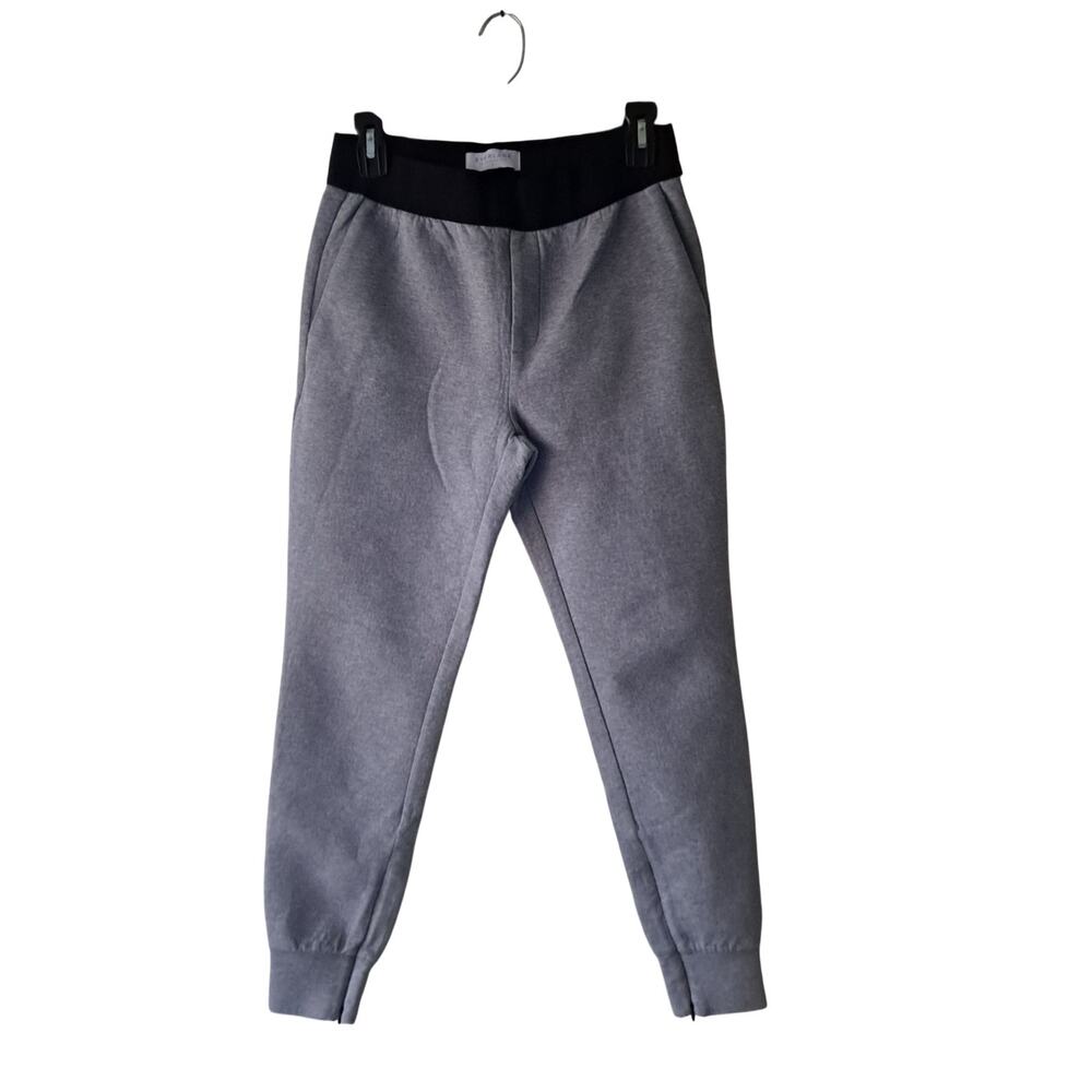 Everlane Jogger Pants Pull On Elastic Waist Zip Ankle Gray Women's Size Small